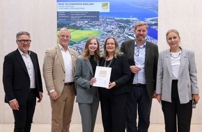 BPD Immobilienentwicklung GmbH: Lübeck: Zwei Projekte von BPD von der DGNB ausgezeichnet – Verleihung von Vorzertifikaten in Gold auf der Immobilienmesse Expo Real