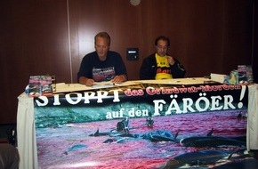 Wal- und Delfinschutz-Forum (WDSF): Walschützer Jürgen Ortmüller attackiert DFB und Nationalmannschaft wegen Walmorden auf den Färöer und warnt vor vergiftetem Walfleisch