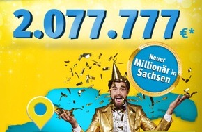 Sächsische Lotto-GmbH: Sachsenlotto-Millionär: Spiel 77 bringt 2.077.777 Euro in den Vogtlandkreis