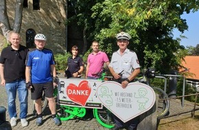 Polizeiinspektion Goslar: POL-GS: Kampagne zur Verbesserung der Radverkehrssicherheit in Goslar