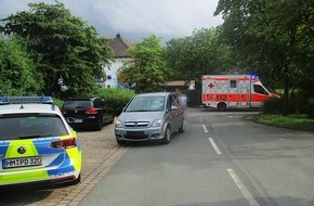 Polizeiinspektion Hameln-Pyrmont/Holzminden: POL-HM: Zwei Kinder auf Fahrrädern bei Verkehrsunfällen verletzt