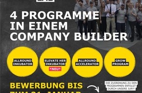PIONEER LAB: Pressemitteilung: Hochschule Fresenius und PIONEER LAB – Bewerbungsfrist bis 31. Januar für innovative Commpany Builder-Programme
