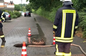 Freiwillige Feuerwehr Weeze: Feuerwehr Weeze: Einsatzreiche Nacht nach Unwetterereignis mit kleinen Gesten