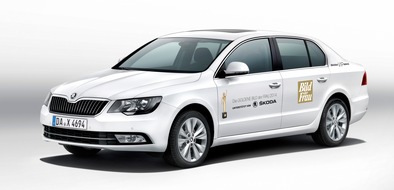 Skoda Auto Deutschland GmbH: SKODA fährt die Gäste zur 'Goldenen Bild der Frau' (FOTO)