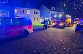 Feuerwehr Datteln: FW Datteln: Verpuffung im Wohnhaus mit einem Schwerstverletztem