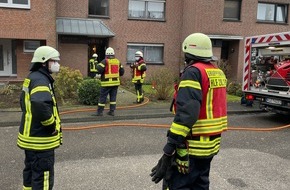 Freiwillige Feuerwehr der Stadt Goch: FF Goch: Küchenbrand in Reihenhaus