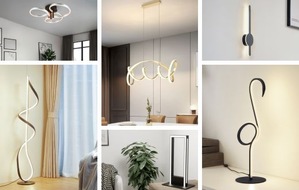 Lampenwelt GmbH: Lichtkunst in Linien: Lampenwelt.de präsentiert neue Formensprache moderner LEDs