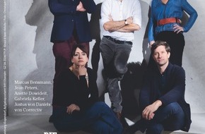 Medienfachverlag Oberauer GmbH: Die "Journalistinnen und Journalisten des Jahres 2024": Marcus Bensmann, Justus von Daniels, Anette Dowideit, Gabriela Keller und Jean Peters von Correctiv