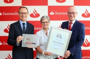 Santander Consumer Bank AG: Santander erhält für Blutspende-Aktion DRK-Auszeichnung "Helfende Hände"