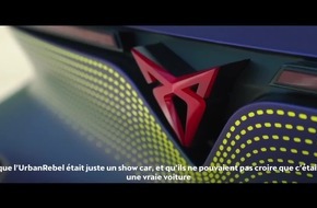 Premiers tours de piste pour la CUPRA UrbanRebel Concept