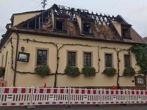 POL-PDNW: Hoher Sachschaden bei Hotelbrand in Kallstadt - Nachtrag zur PM von gestern