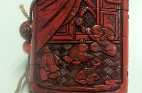 Weihnachts-Sammler-Börse: Sonderausstellung an der 36. Weihnachts-Sammler-Börse: Inro - Das Ding an der Hüfte des Mannes