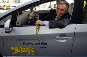 Toyota AG: Toyota "Official Car Provider" am Festival del film Locarno / Marco Solari fährt emissionslos