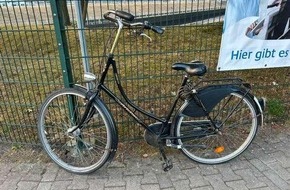 Polizeiinspektion Emsland/Grafschaft Bentheim: POL-EL: Meppen - Eigent&uuml;mer eines Damenrads gesucht