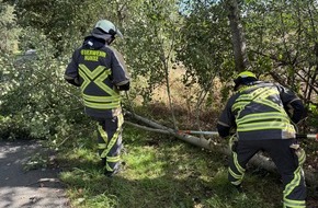 Freiwillige Feuerwehr Hünxe: FW Hünxe: Sturmschaden