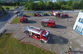 Freiwillige Feuerwehr der Stadt Goch: FF Goch: Feuerwehr Goch übt den Ernstfall: 15 Verletzte nach Großbrand