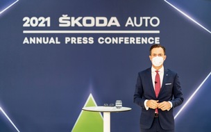 Skoda Auto Deutschland GmbH: ŠKODA AUTO Jahrespressekonferenz: Bilder und Reden auf der ŠKODA Media-Seite