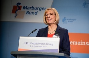 Marburger Bund - Bundesverband: Susanne Johna: Transparenzgesetz komplett auf den Prüfstand stellen