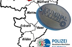 Polizei Mettmann: POL-ME: Fahrradfahrer beleidigt, tritt und spuckt - Polizei fahndet - Heiligenhaus - 2002049
