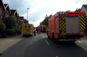 Feuerwehr Mülheim an der Ruhr: FW-MH: Feuer auf Balkon - Bewohner verhindern weitere Brandausbreitung #fwmh