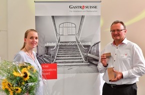 GastroSuisse: SPERRFRIST 30.08.2016 17:00: Landhotel Hirschen in Erlinsbach gewinnt ersten Hotel Innovations-Award / GastroSuisse zeichnet die neue Geschäftsidee "Weinhaus am Bach" aus