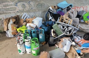Polizeipräsidium Ludwigsburg: POL-LB: Schwieberdingen: Illegale Müllablagerung