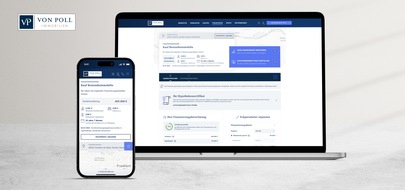 von Poll Immobilien GmbH: VON POLL IMMOBILIEN Kundenportal: Maklerunternehmen launcht digitalen Finanzierungsservice
