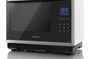 Panasonic Deutschland: Panasonic NN-CS894: Dampfgarer, Mikrowelle, Grill und Ofen in einem / Geschmackvolles High-End Gerät mit Touch & Slide Bedienung (FOTO)