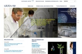 AbbVie Deutschland GmbH & Co. KG: abbvie.de: Neuer Internetauftritt des BioPharma-Unternehmens AbbVie Deutschland