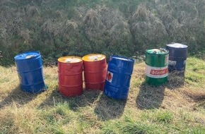 Kreispolizeibehörde Euskirchen: POL-EU: Altöl illegal entsorgt