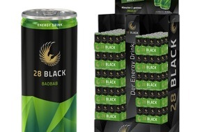 28 BLACK: Entdecke Baobab! Das neue Geschmackserlebnis von 28 BLACK / Energy Drink startet umfangreiche Kampagne zum Produktlaunch von 28 BLACK Baobab (FOTO)