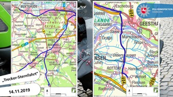 Polizeiinspektion Harburg: POL-WL: Verkehrsbehinderungen durch "Trecker-Sternfahrt"
