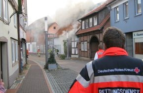 Polizeiinspektion Nienburg / Schaumburg: POL-STH: Großbrand in Stadthäger Altstadt