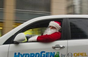 Opel Automobile GmbH: Schöne Bescherung: Weihnachtsschlitten jetzt abgasfrei