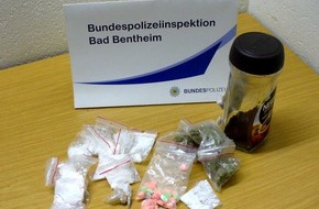 Bundespolizeiinspektion Bad Bentheim: BPOL-BadBentheim: Bundespolizei nimmt Duo mit Drogen fest / Fahrer ohne Führerschein, alkoholisiert und unter Drogeneinfluss