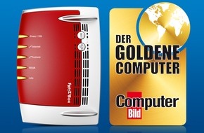 AVM GmbH: AVM erhält "Goldenen Computer" in der Kategorie eHome - FRITZ!Box ausgezeichnet (FOTO)