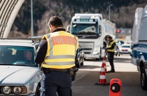 Bundespolizeidirektion München: Bundespolizeidirektion München: Acht Einreiseverweigerungen am Grenztunnel/ Bundespolizei vereitelt zwei Schleusungen