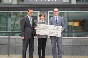 Manor AG: Manor dona gioia - 275 000 franchi devoluti alla Fondazione Cerebral (IMMAGINE)