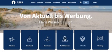 Flensburger Brauerei: Bier- und Brauereiwissen online mit „FLENS verstehen“ erleben