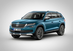 SKODA KODIAQ SCOUT: Robuster Auftritt unterstreicht Offroad-Eigenschaften (FOTO)