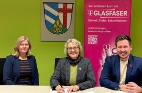 Deutsche Telekom AG: Glasfaserausbau in Steinach wird Wirklichkeit