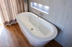 Bette GmbH & Co. KG: [PRESSE-INFO] Dusch- und Badewannen von Bette in Reha-Klinik mit Hotelambiente