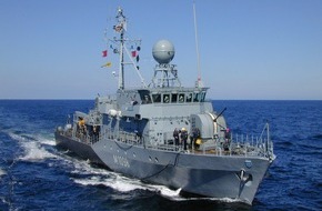 Presse- und Informationszentrum Marine: Deutsche Marine: Pressetermin - CDU-Generalsekretär Ronald Pofalla besucht mit Abgeordneten die Marine