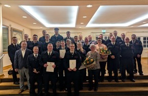 Feuerwehr der Stadt Arnsberg: FW-AR: Zukunftsweisende Agathafeier in Oeventrop gefeiert