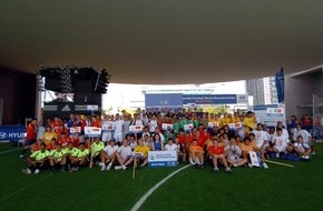 Hyundai Motor Europe GmbH: Fussballleidenschaft - Hyundai sorgt mit Austragung der Amateurweltmeisterschaft in Portugal für Wirbel in der Fussballwelt