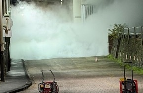 Feuerwehr Remscheid: FW-RS: Stickstoffaustritt auf Betriebsgelände