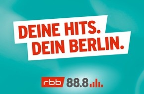 rbb - Rundfunk Berlin-Brandenburg: "Deine Hits. Dein Berlin.": Neuausrichtung der Radiowelle rbb 88.8