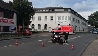 Polizei Rheinisch-Bergischer Kreis: POL-RBK: Burscheid - Schwerverletzter Motorradfahrer