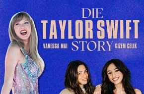 MDR Mitteldeutscher Rundfunk: "Die Taylor Swift Story" – der neue Podcast von ARD Kultur mit Sängerin Vanessa Mai und Popkultur-Expertin Gizem Celik