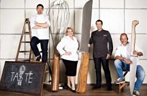 SAT.1: Jetzt werden die Messer gewetzt! Die zweite Staffel von Deutschlands größter Koch-Show "The Taste" startet nächsten Mittwoch in SAT.1